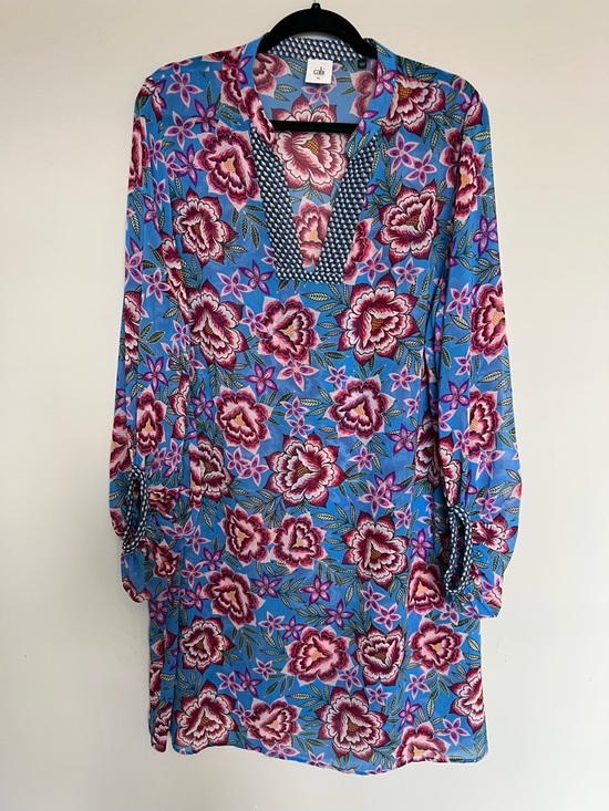 CAbi #5612 Primrose Dress Floral Size XL - Picture 2 of 7